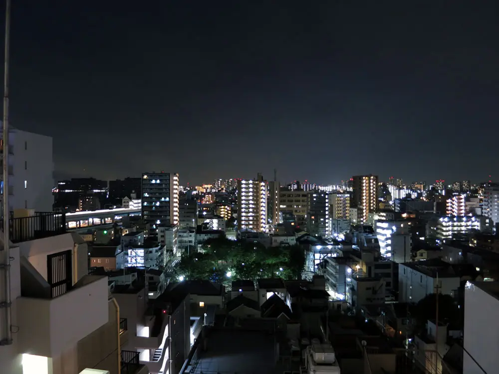 蒲田の夜景