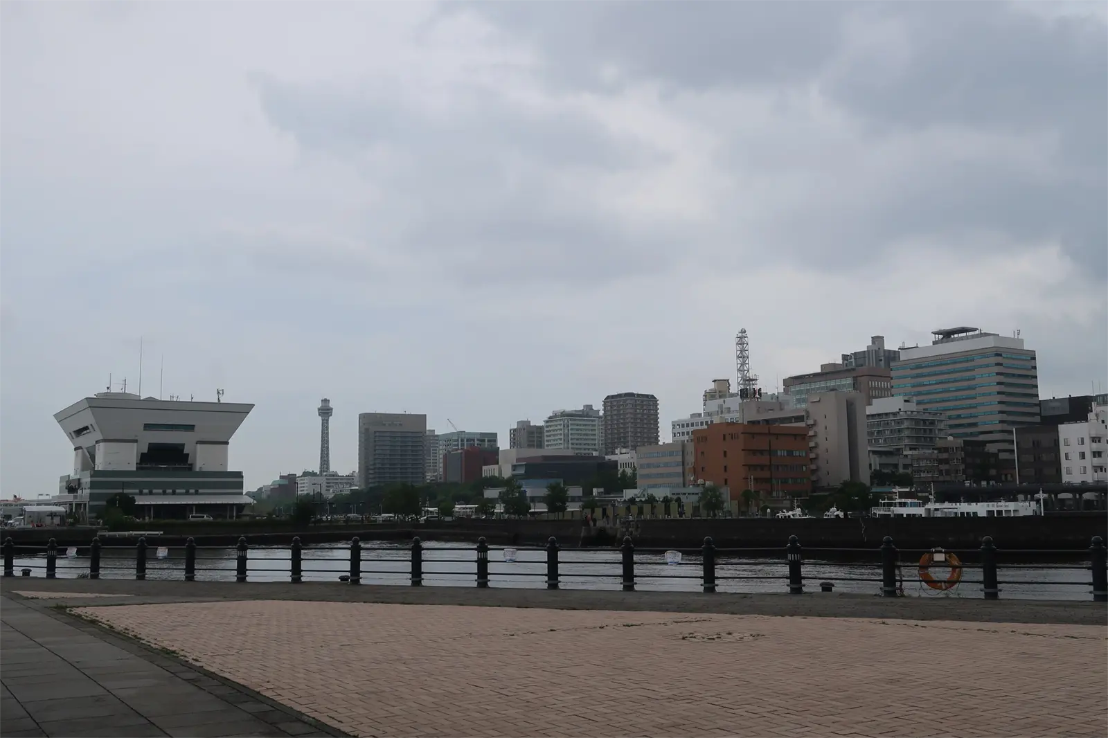 横浜港の景色