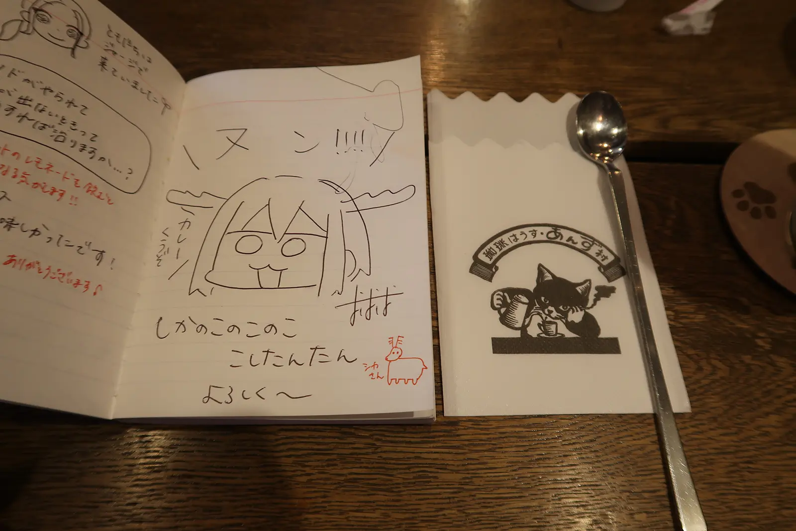 珈琲はうす あんず村様のノート
