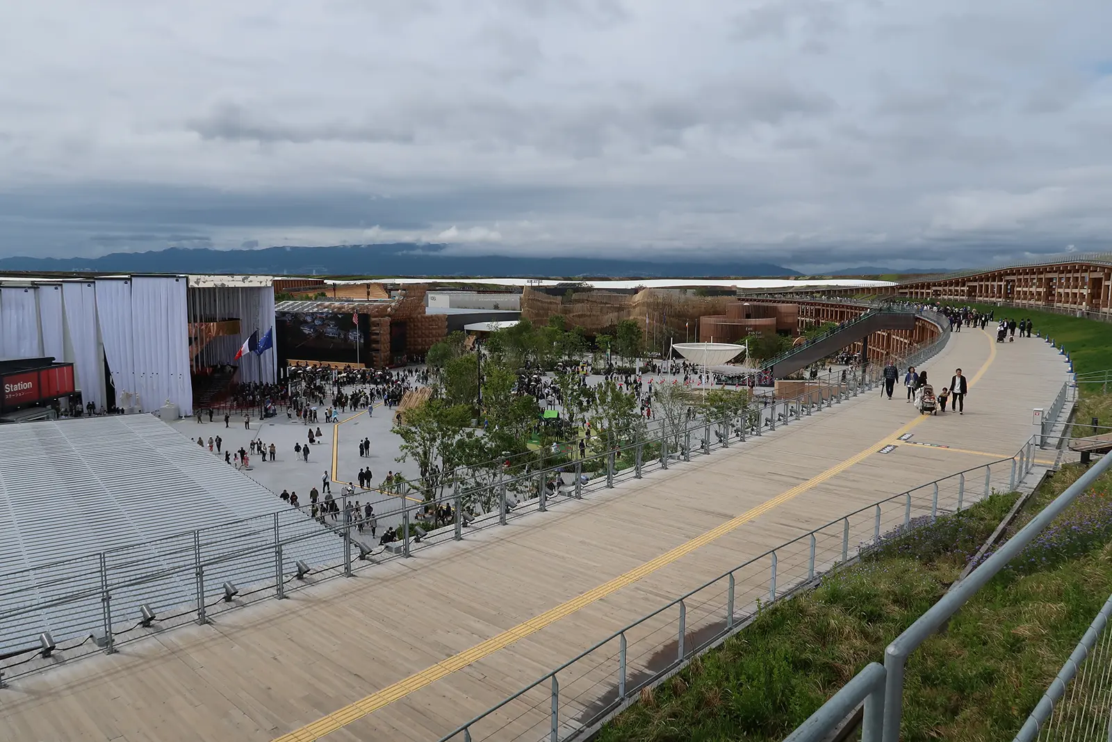 大屋根リングから