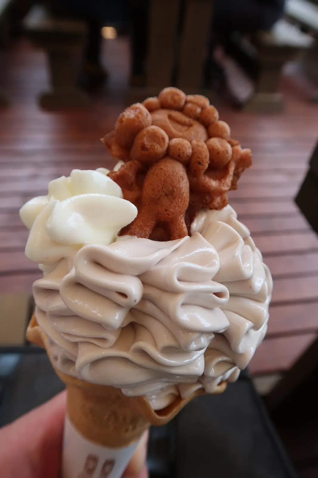 らぽっぽのソフトクリーム