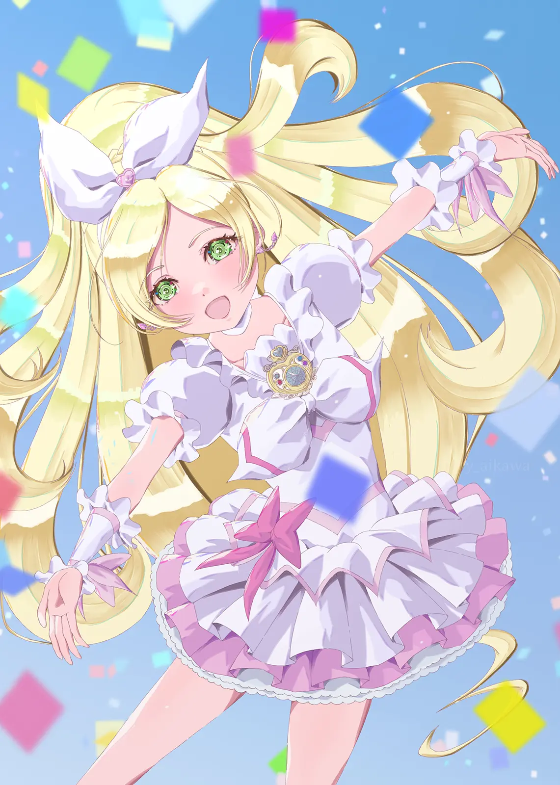 イラスト「一緒に」スイートプリキュア：キュアリズム